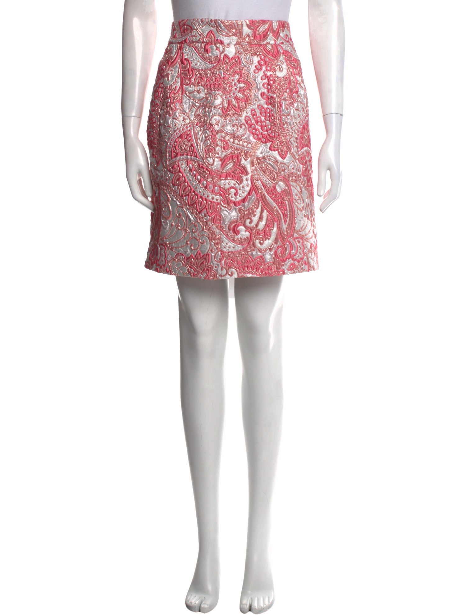 Dolce & Gabbana Printed Mini Skirt w/ Tags