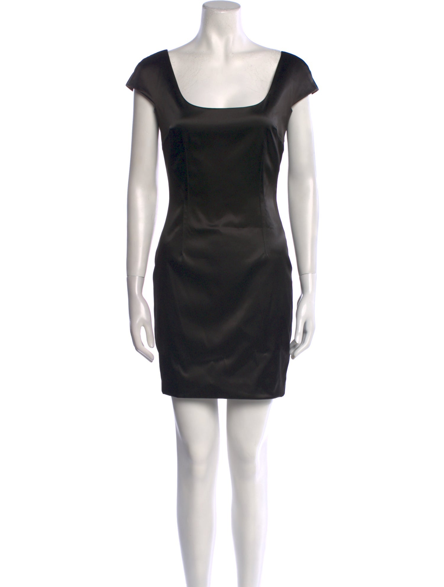 Dolce & Gabbana Square Neckline Mini Dress