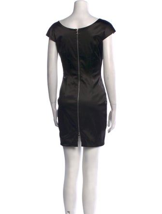 Dolce & Gabbana Square Neckline Mini Dress