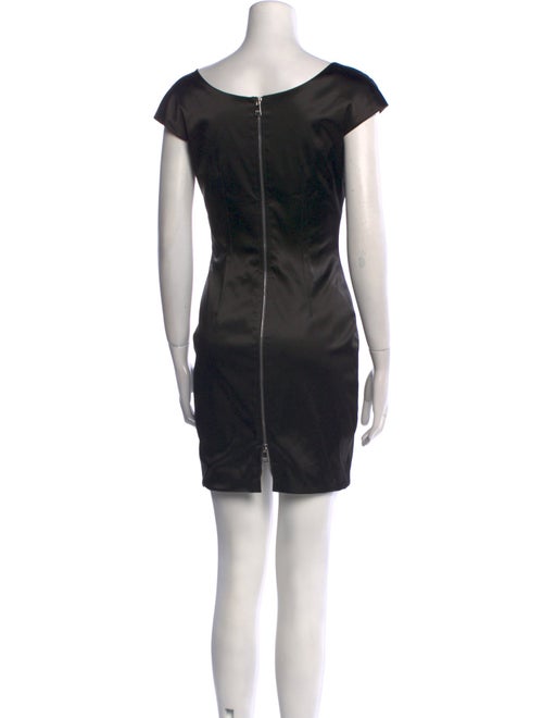 Dolce & Gabbana Square Neckline Mini Dress