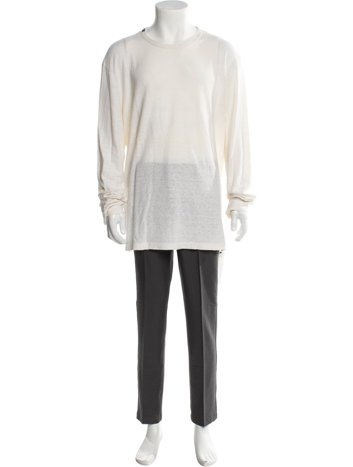 Dolce & Gabbana Crew Neck Long Sleeve Pullover