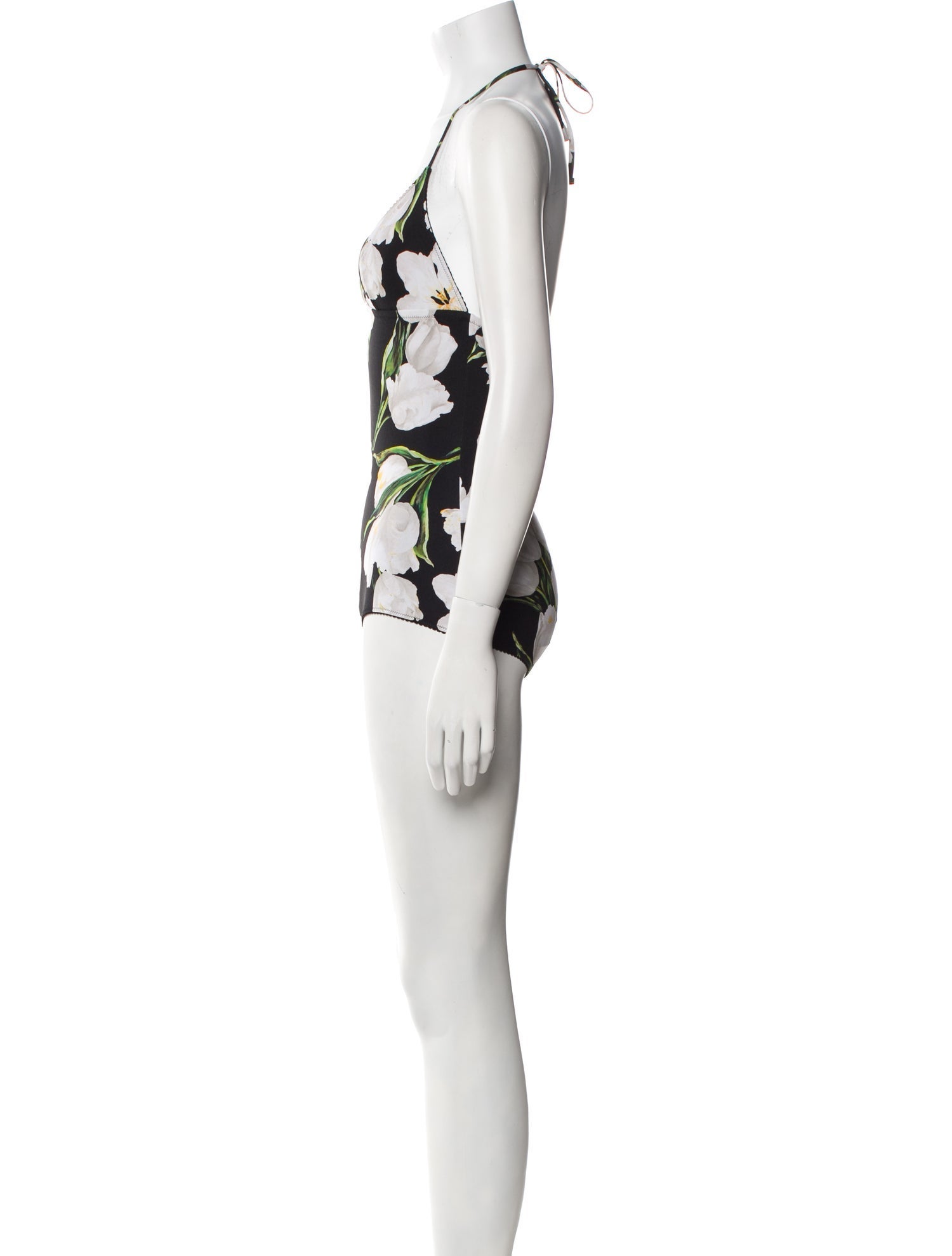 Dolce & Gabbana Floral Print One-Piece