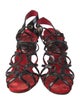 Dolce & Gabbana Patent Leather Gladiator Sandals