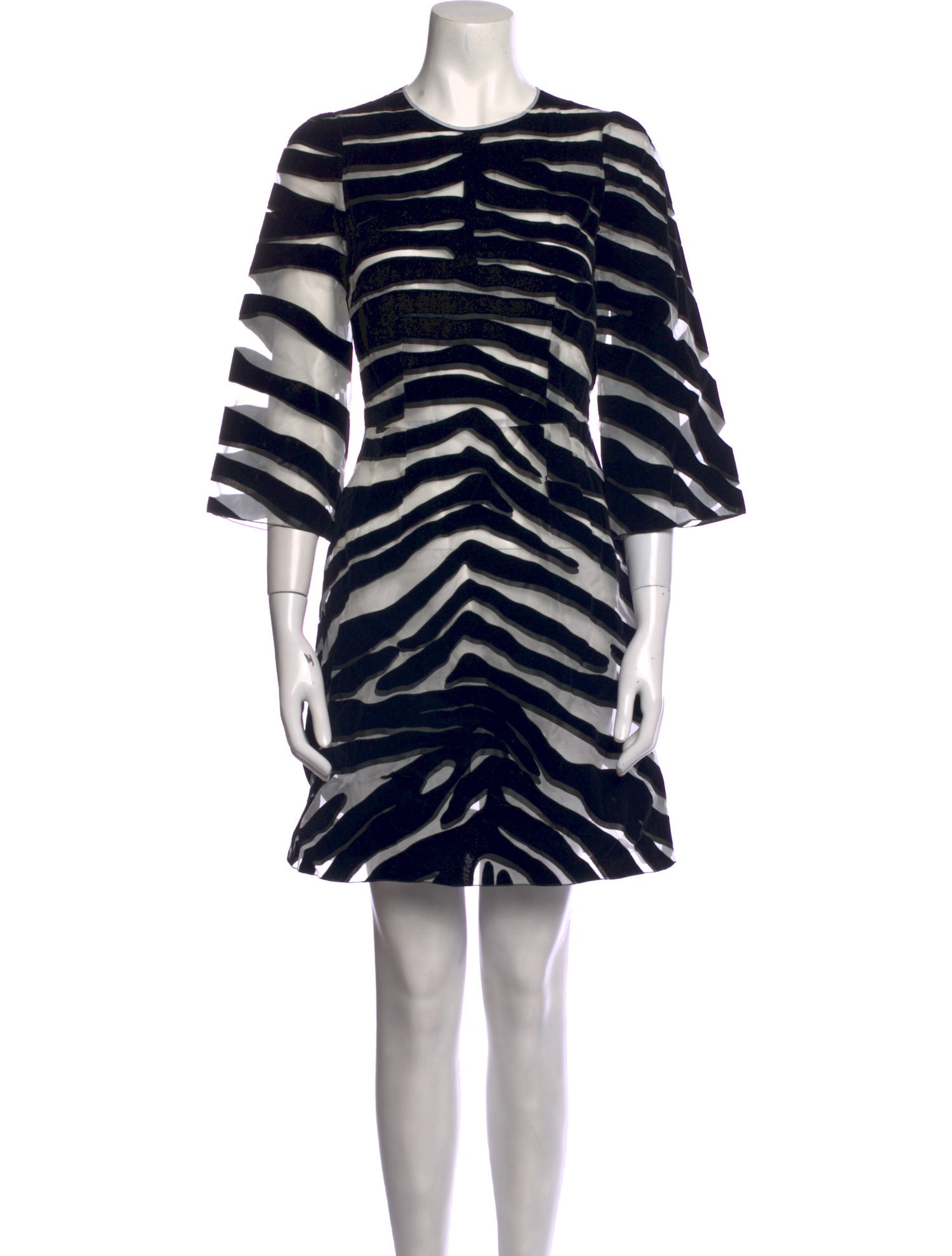 Dolce & Gabbana Animal Print Mini Dress