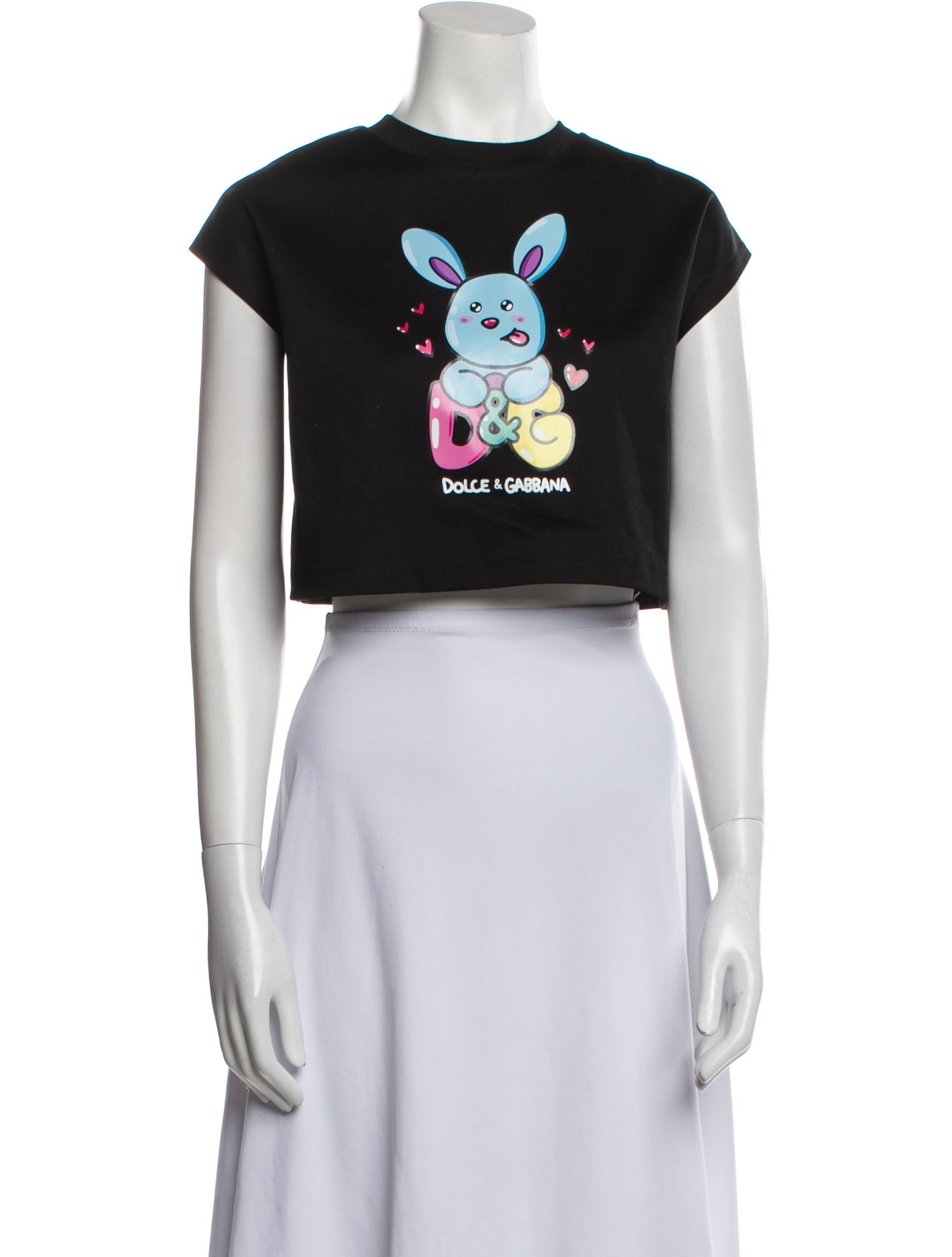 Dolce & Gabbana X Gianpiero Graphic Print Crop Top