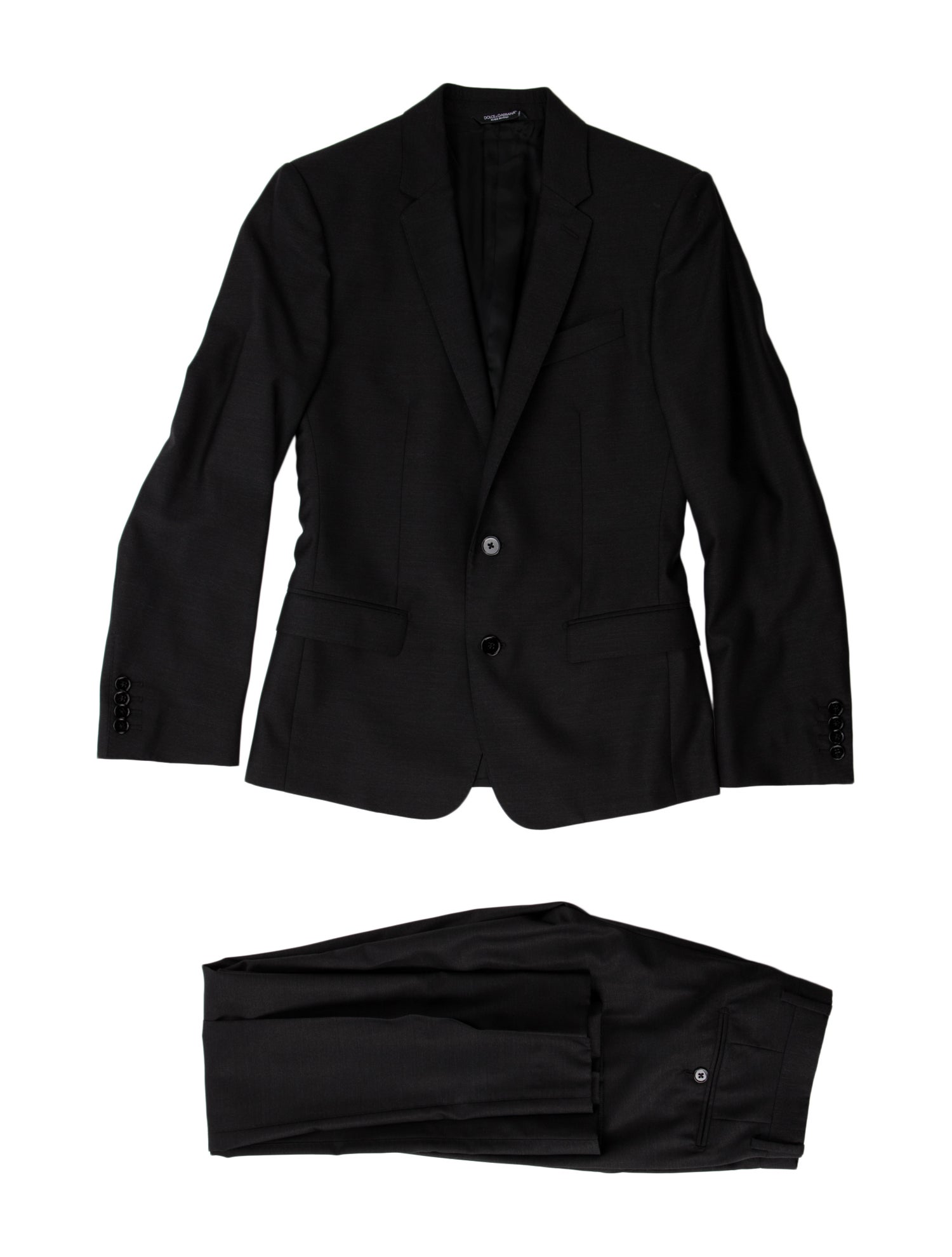 Dolce & Gabbana Virgin Wool Three-Piece Suit