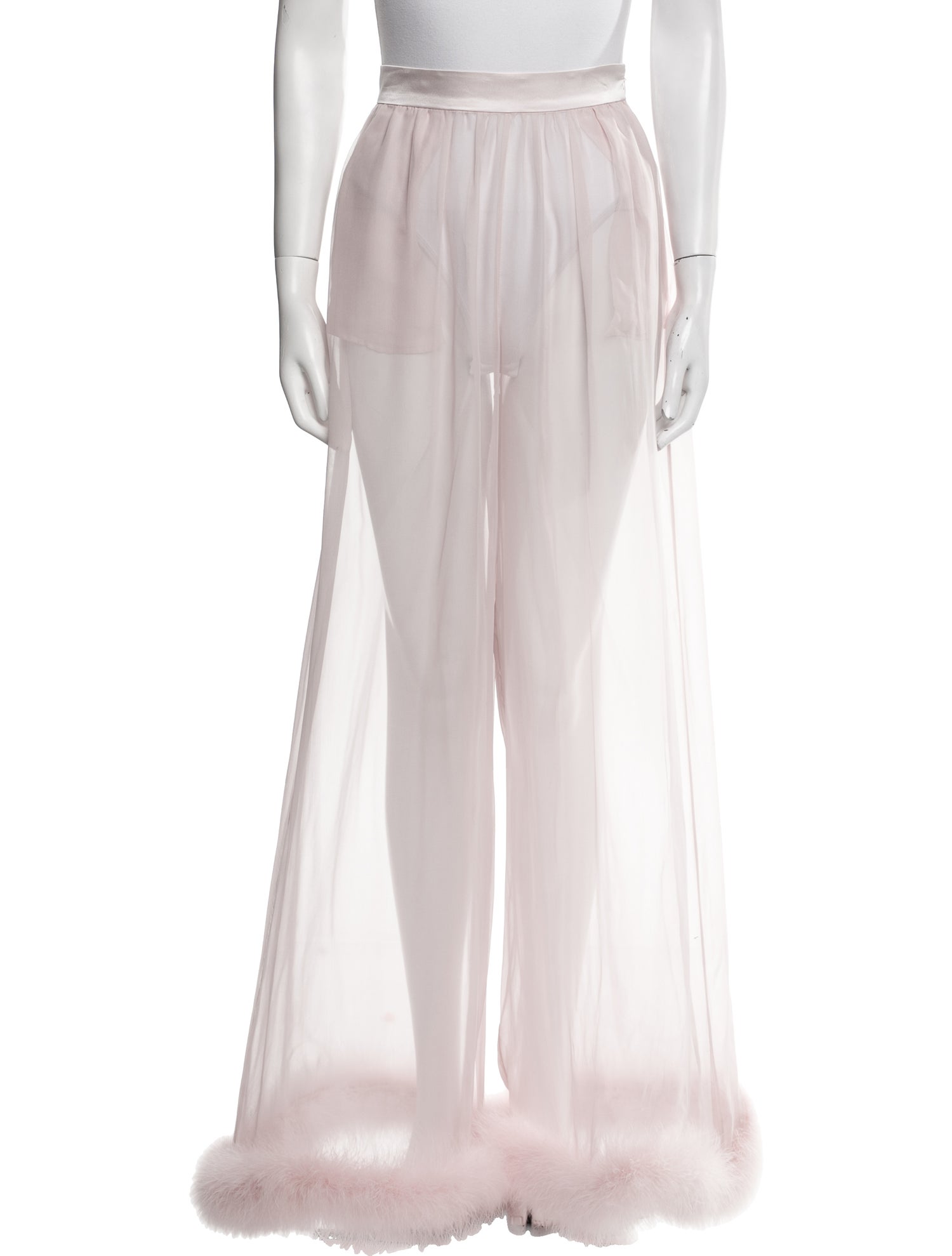 Dolce & Gabbana Silk Wide Leg Pants w/ Tags