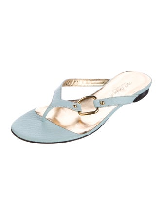 Dolce & Gabbana Leather Slides