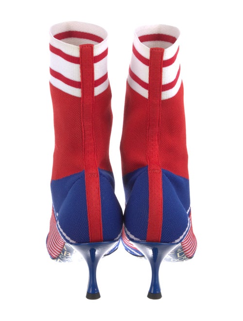 Dolce & Gabbana Printed Sock Boots