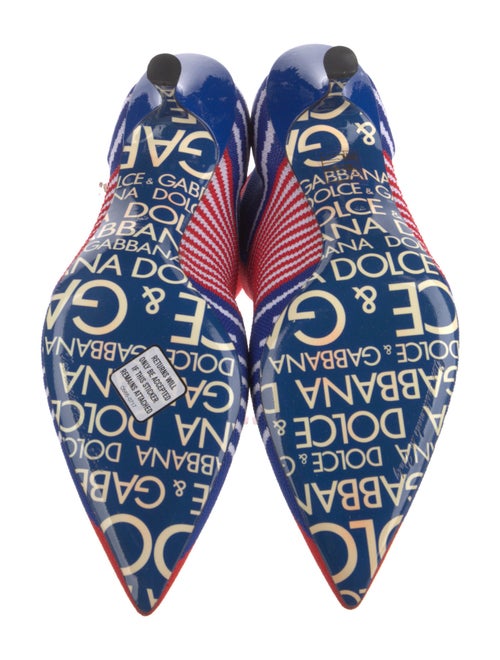 Dolce & Gabbana Printed Sock Boots