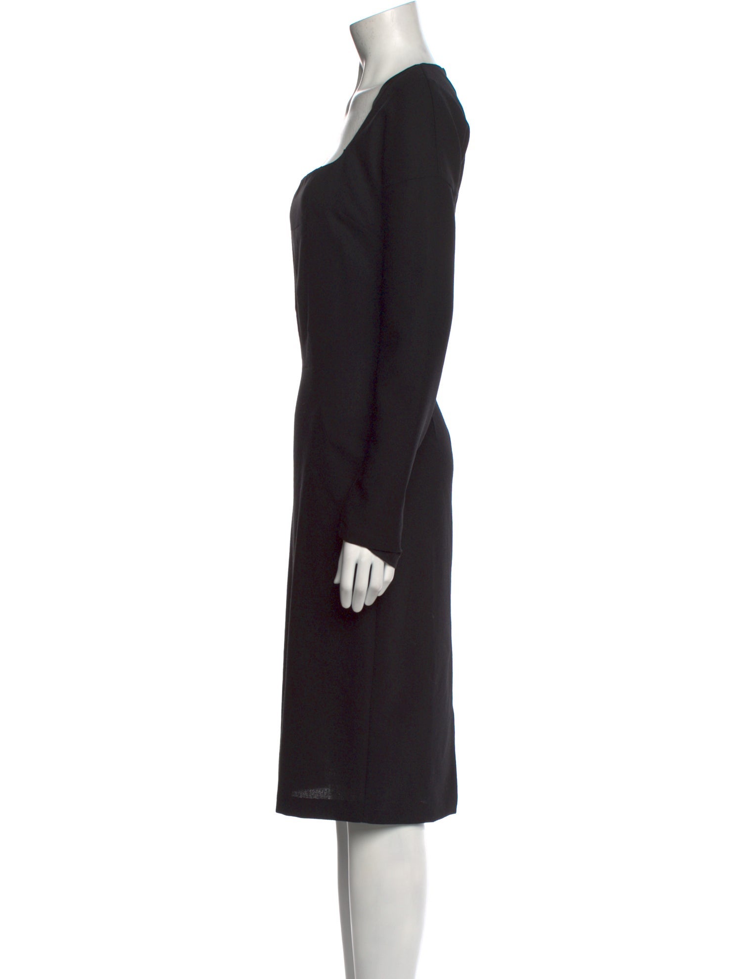 D&G Wool Midi Length Dress