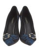 Dolce & Gabbana Canvas Floral Print Pumps