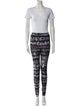 Dolce & Gabbana Nylon Graphic Print Pant Set