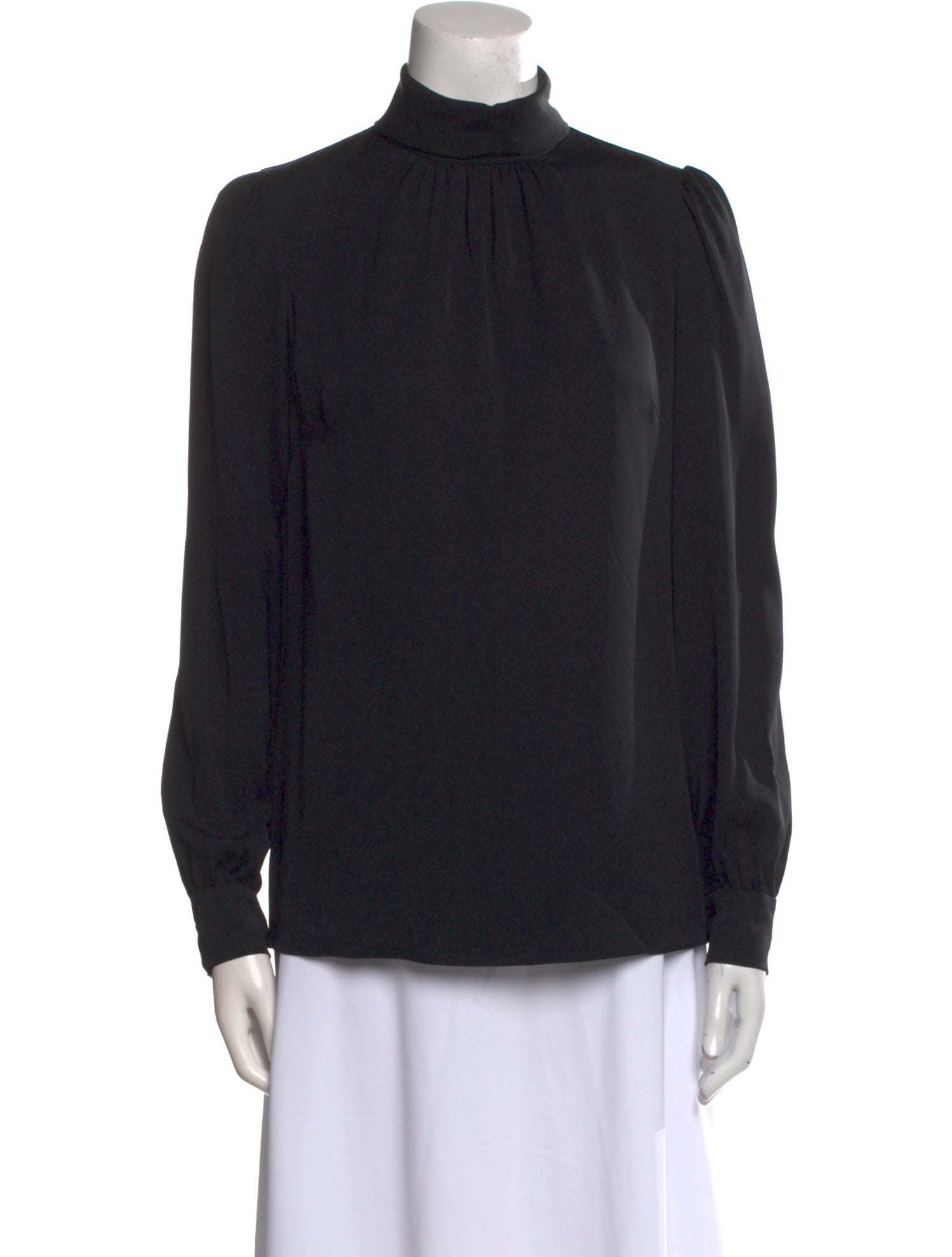 Dolce & Gabbana Mock Neck Long Sleeve Sweatshirt