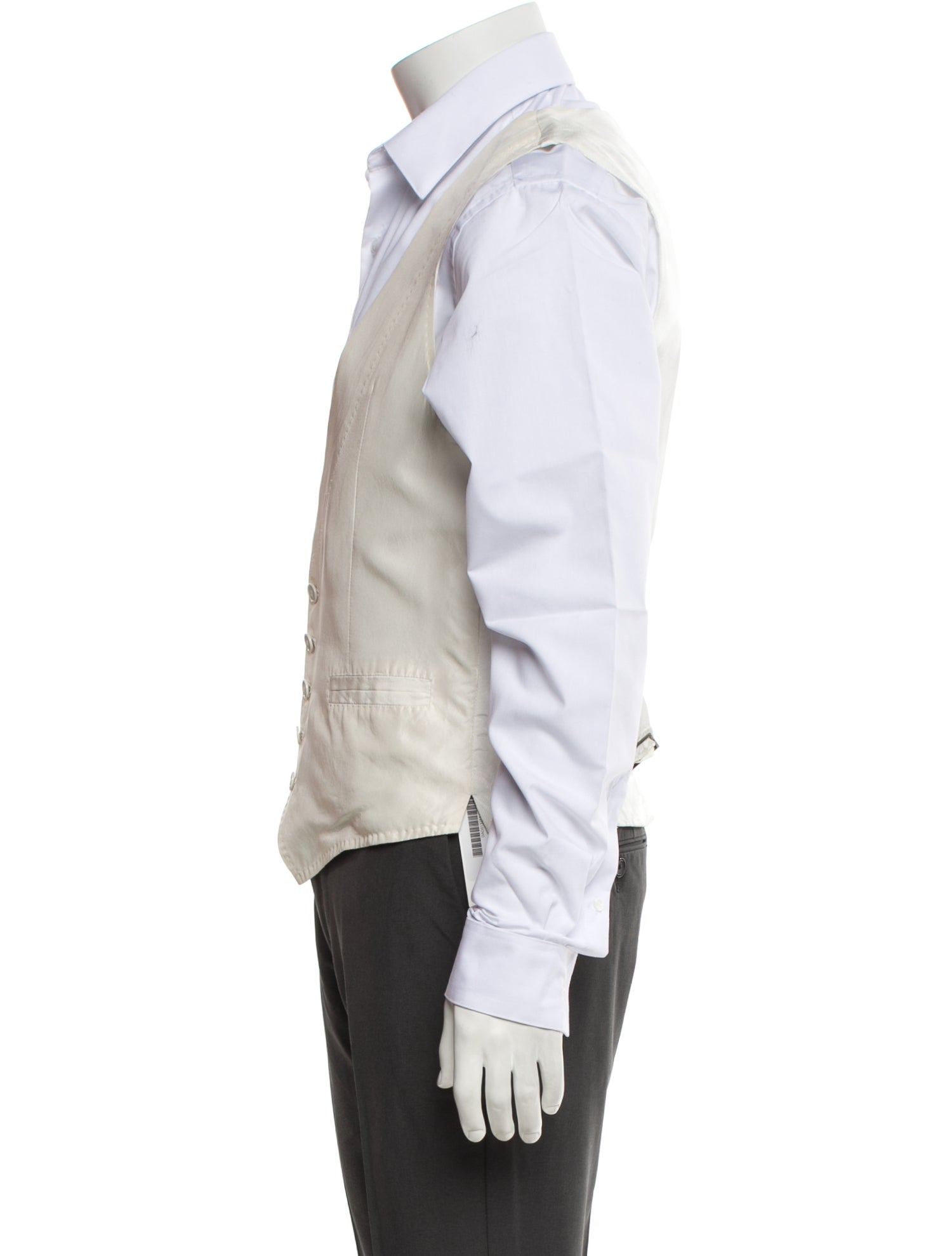 Dolce & Gabbana Silk Long Sleeve Dress Shirt