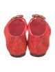 Dolce & Gabbana Lace Lace Pattern Flats