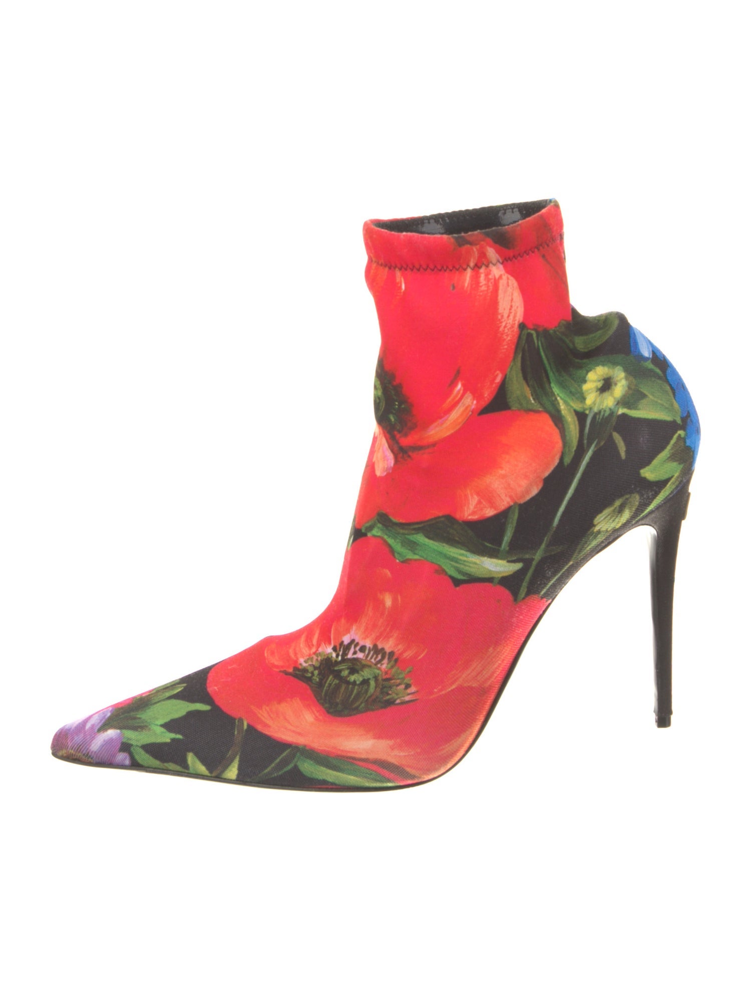 Dolce & Gabbana Printed Sock Boots