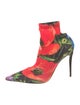 Dolce & Gabbana Printed Sock Boots
