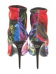 Dolce & Gabbana Printed Sock Boots