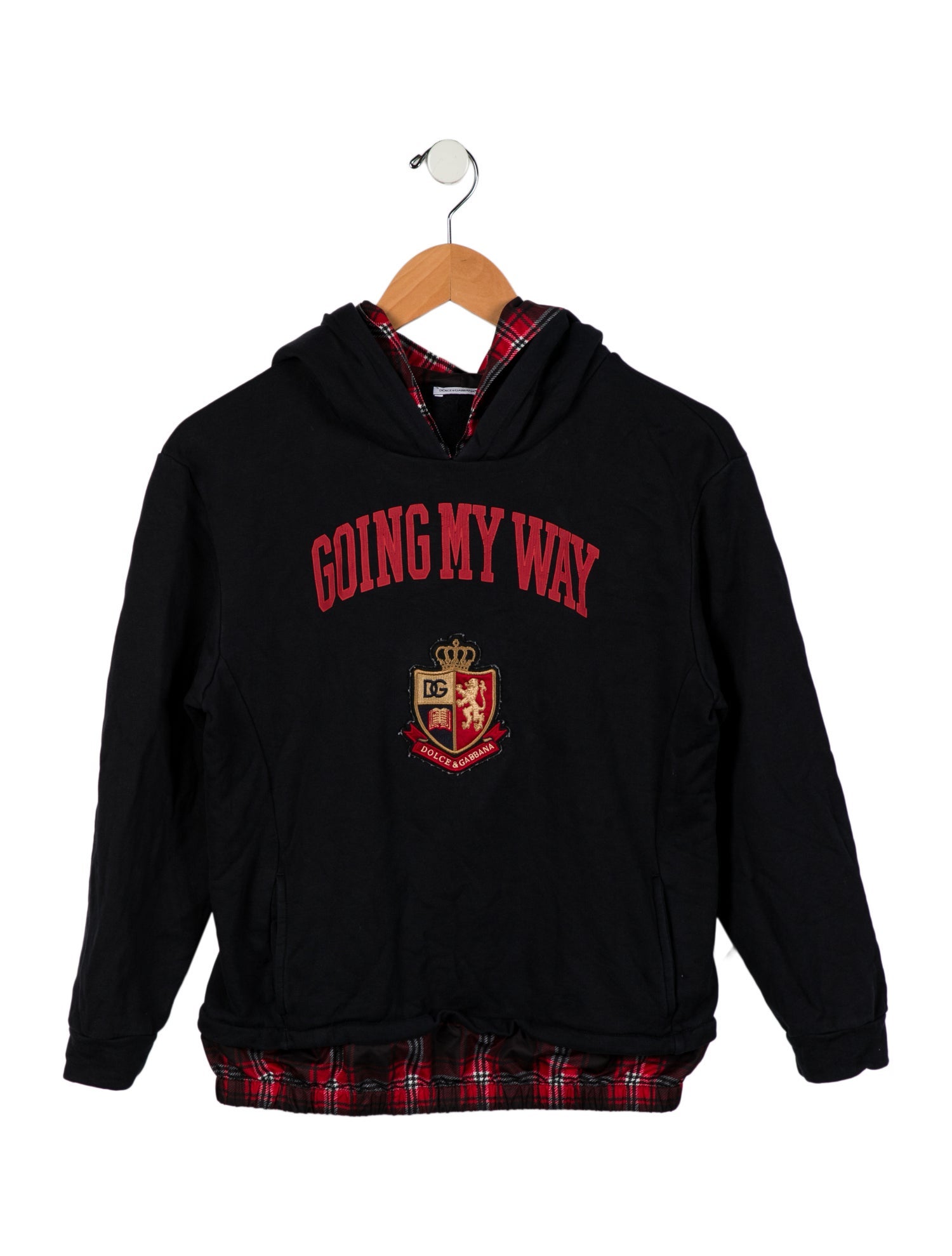 Dolce & Gabbana Girls' Graphic Hooded Sweatshirt