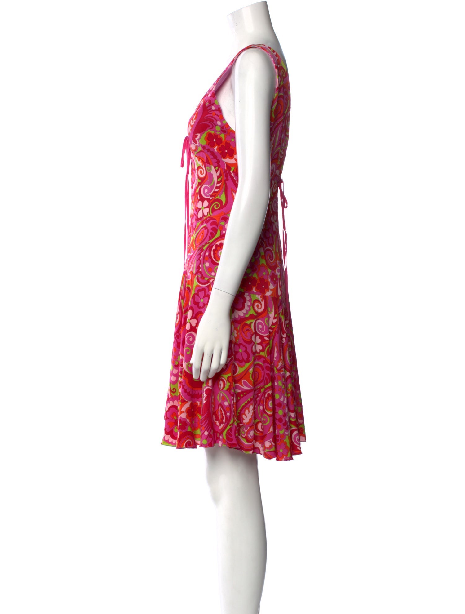 Dolce & Gabbana Silk Knee-Length Dress