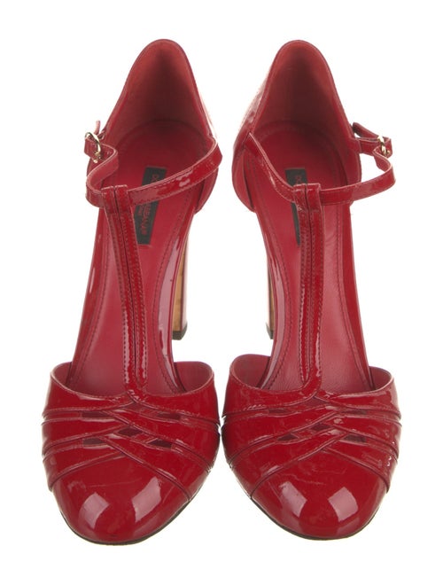 Dolce & Gabbana Patent Leather T-Strap Pumps