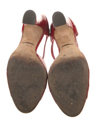 Dolce & Gabbana Patent Leather T-Strap Pumps