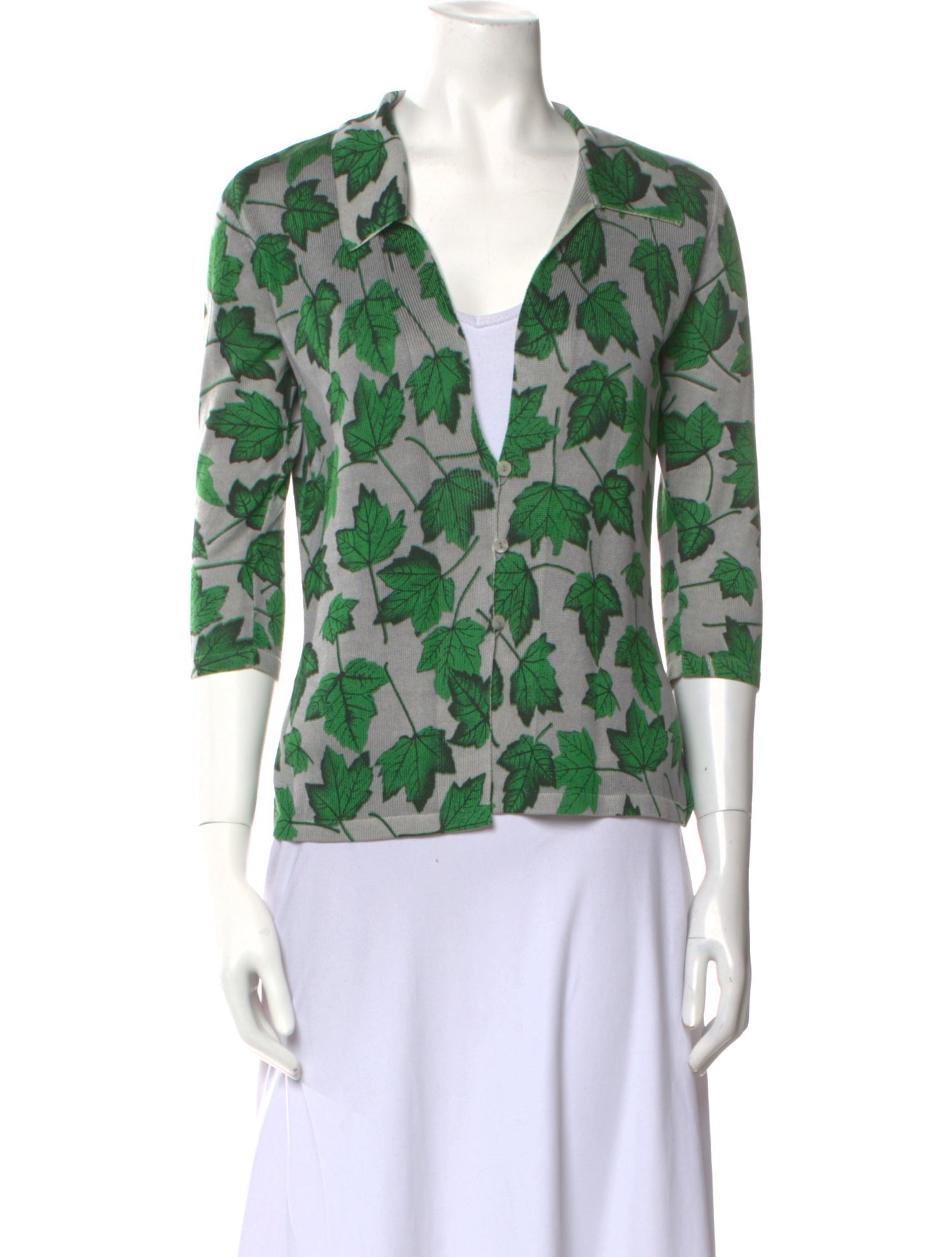 Dolce & Gabbana Silk Printed Sweater