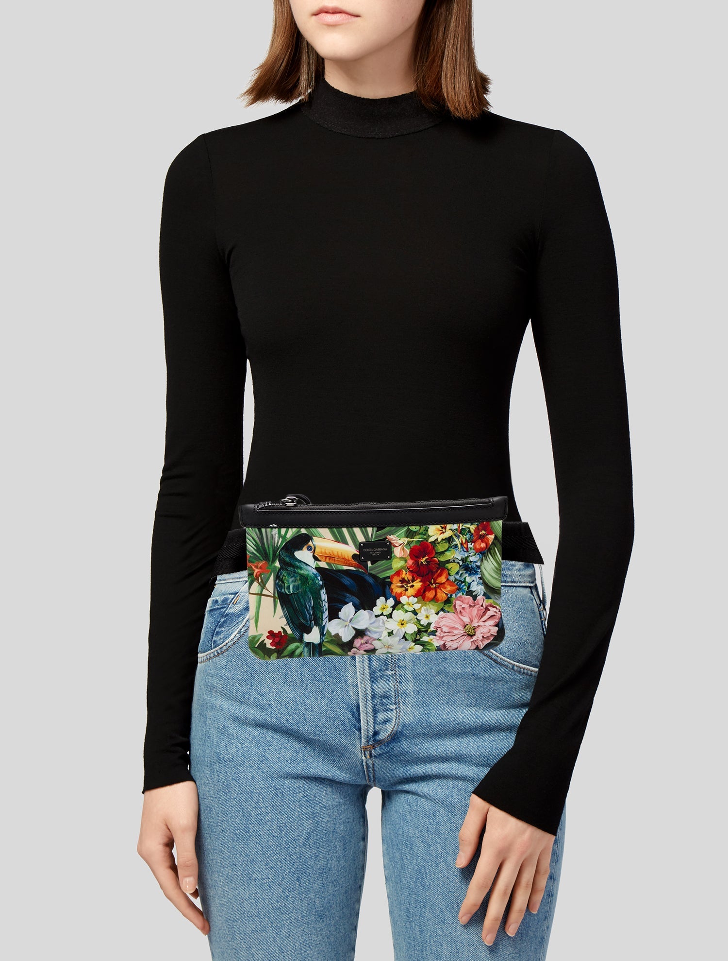 Dolce & Gabbana Neoprene Belt Bag