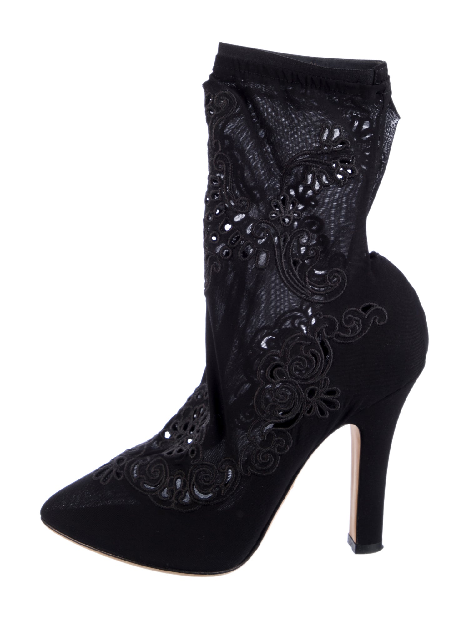 Dolce & Gabbana Mesh Sock Boots