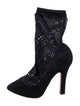 Dolce & Gabbana Mesh Sock Boots