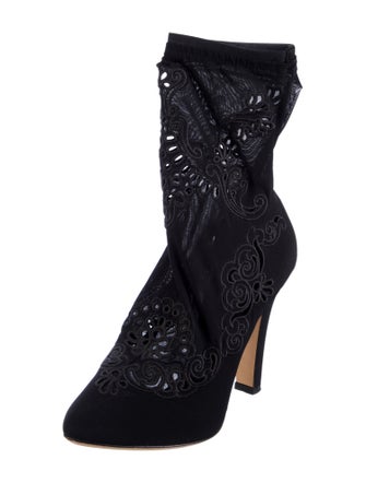 Dolce & Gabbana Mesh Sock Boots