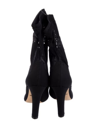 Dolce & Gabbana Mesh Sock Boots