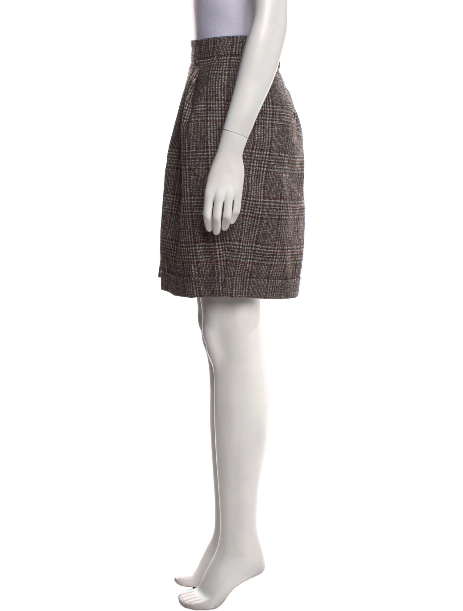 Dolce & Gabbana Wool Mini Shorts