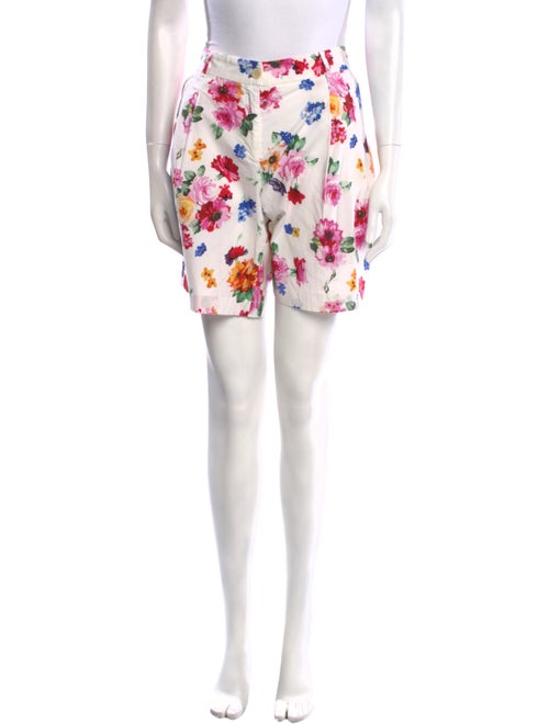 Dolce & Gabbana Floral Print Knee-Length Shorts
