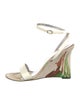 Dolce & Gabbana Canvas Tie-Dye Print Sandals