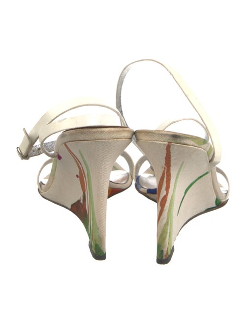 Dolce & Gabbana Canvas Tie-Dye Print Sandals