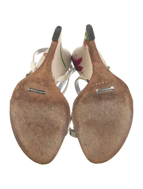 Dolce & Gabbana Canvas Tie-Dye Print Sandals