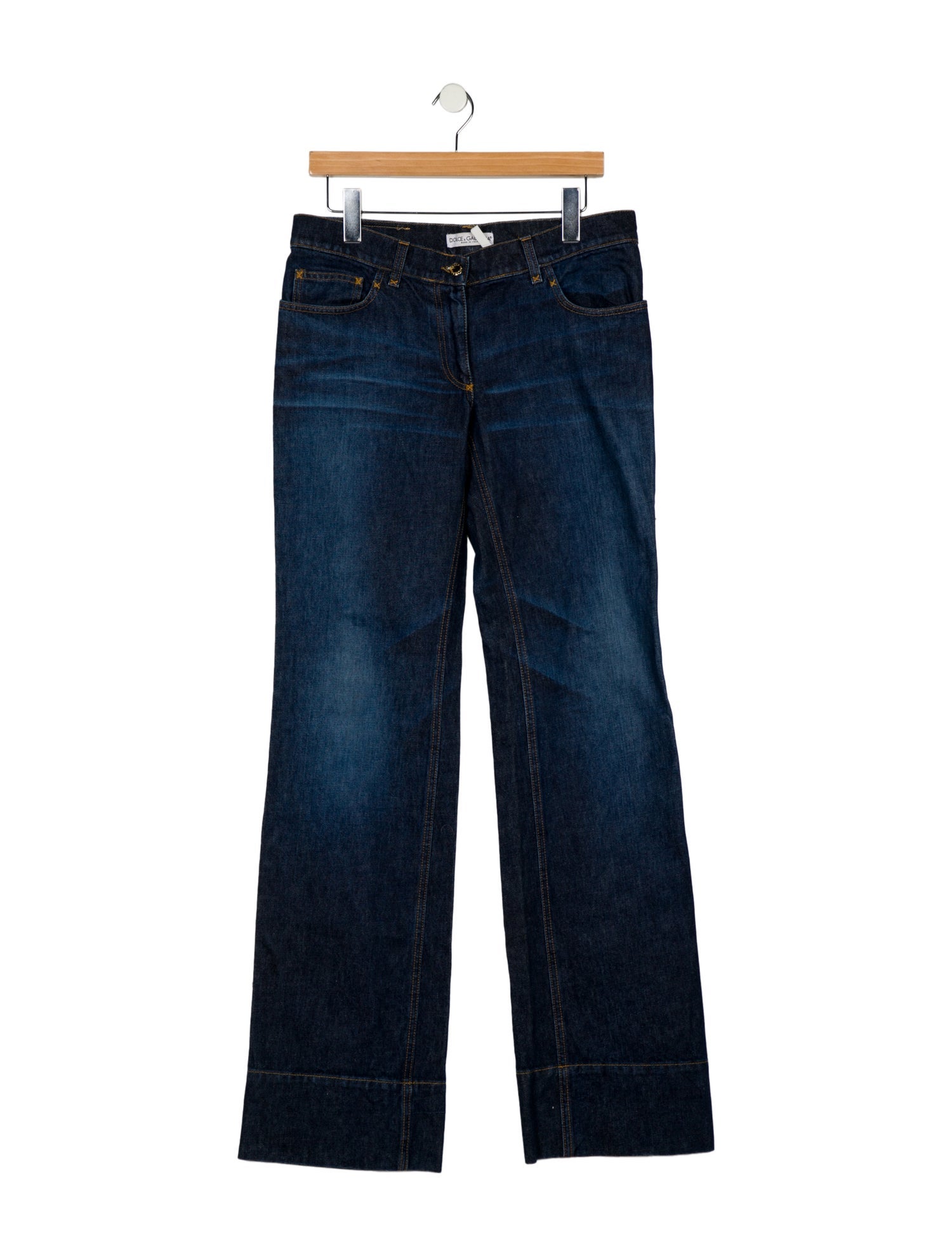 Dolce & Gabbana Vintage Wide Leg Jeans