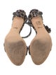 Dolce & Gabbana Animal Print Sandals