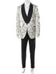 Dolce & Gabbana Plaid Print Two-Piece Tuxedo