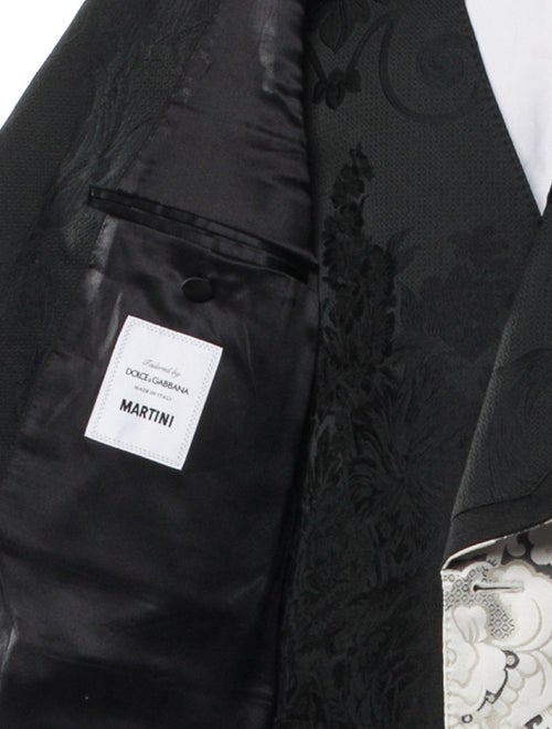 Dolce & Gabbana Plaid Print Two-Piece Tuxedo