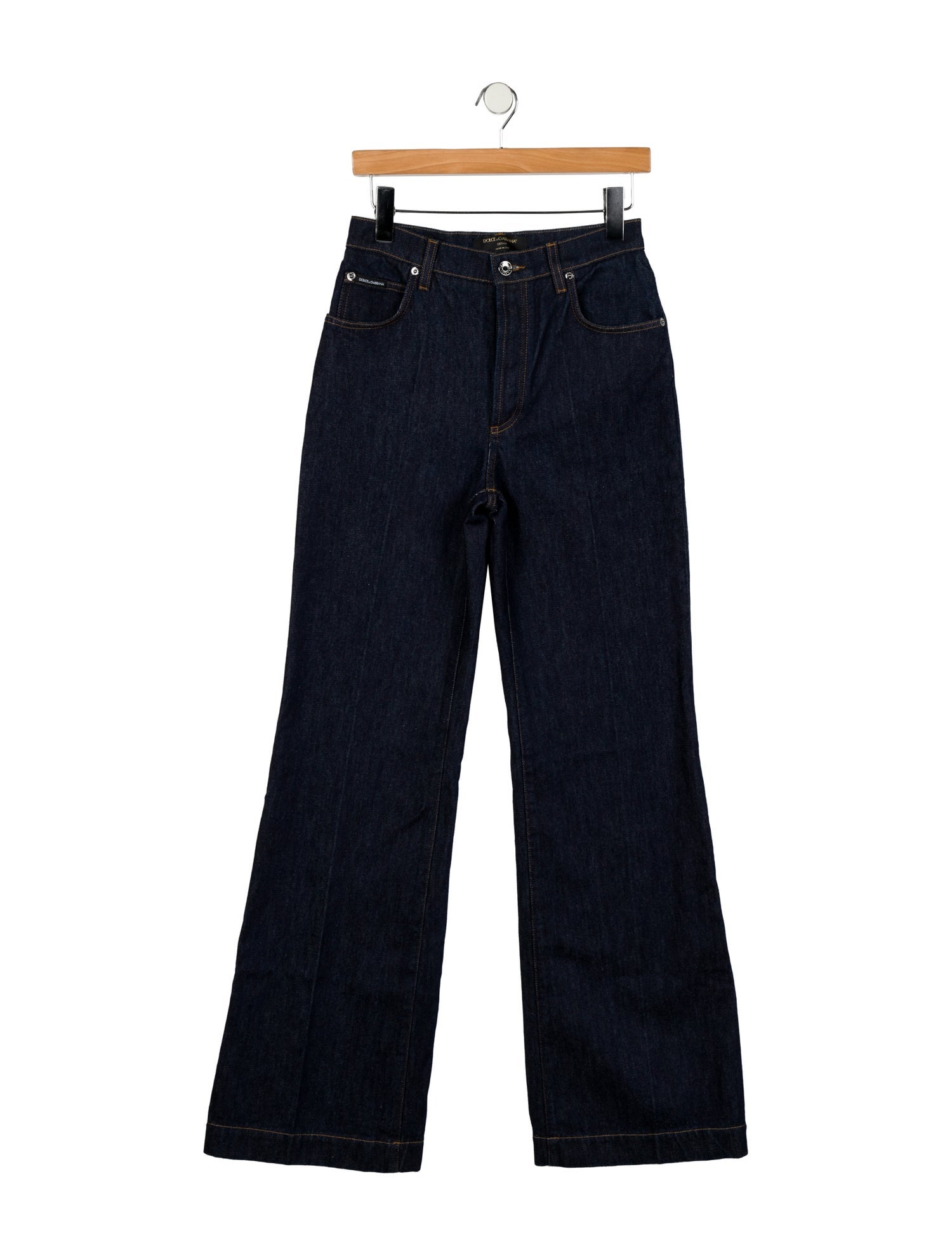 Dolce & Gabbana High-Rise Wide Leg Jeans w/ Tags
