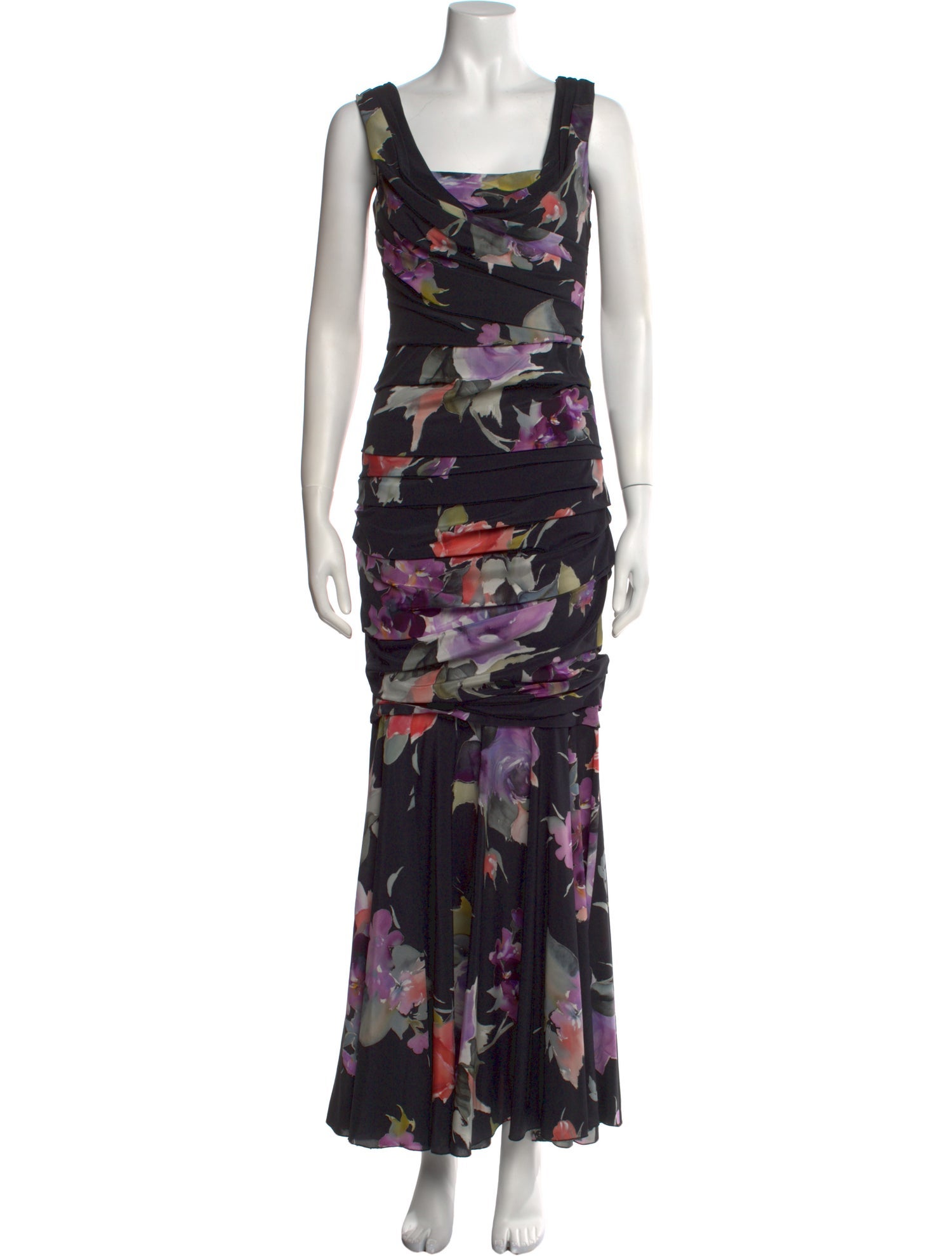 Dolce & Gabbana Silk Long Dress
