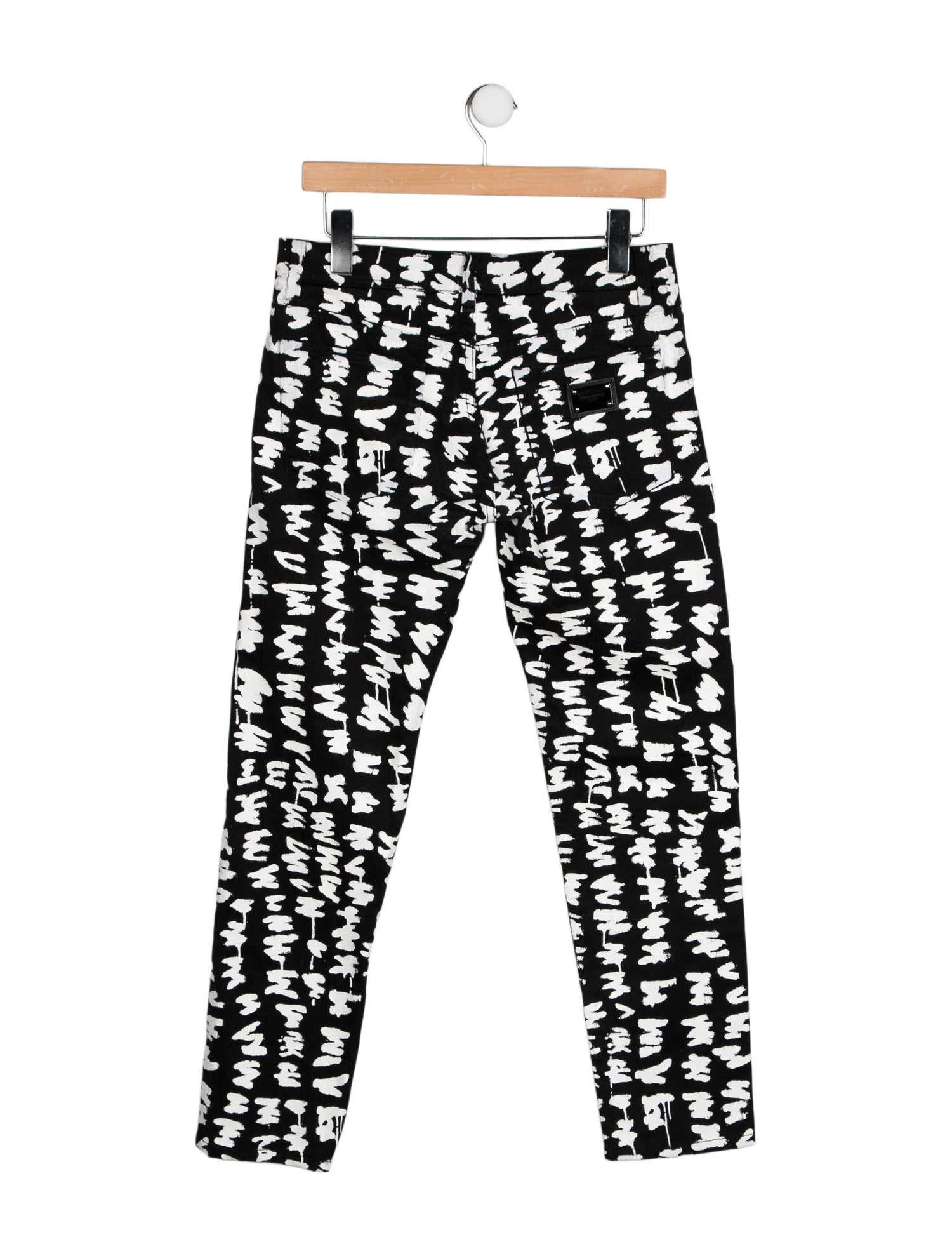 Dolce & Gabbana Mid-Rise Straight Leg Jeans