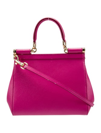 Dolce & Gabbana Leather Top Handle Bag