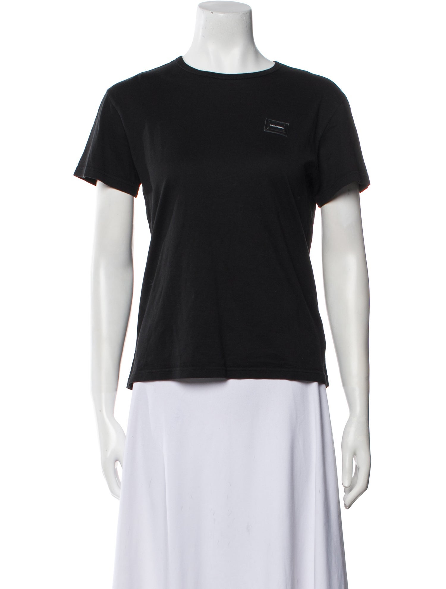 Dolce & Gabbana Girls Solid Short-Sleeve T-shirt