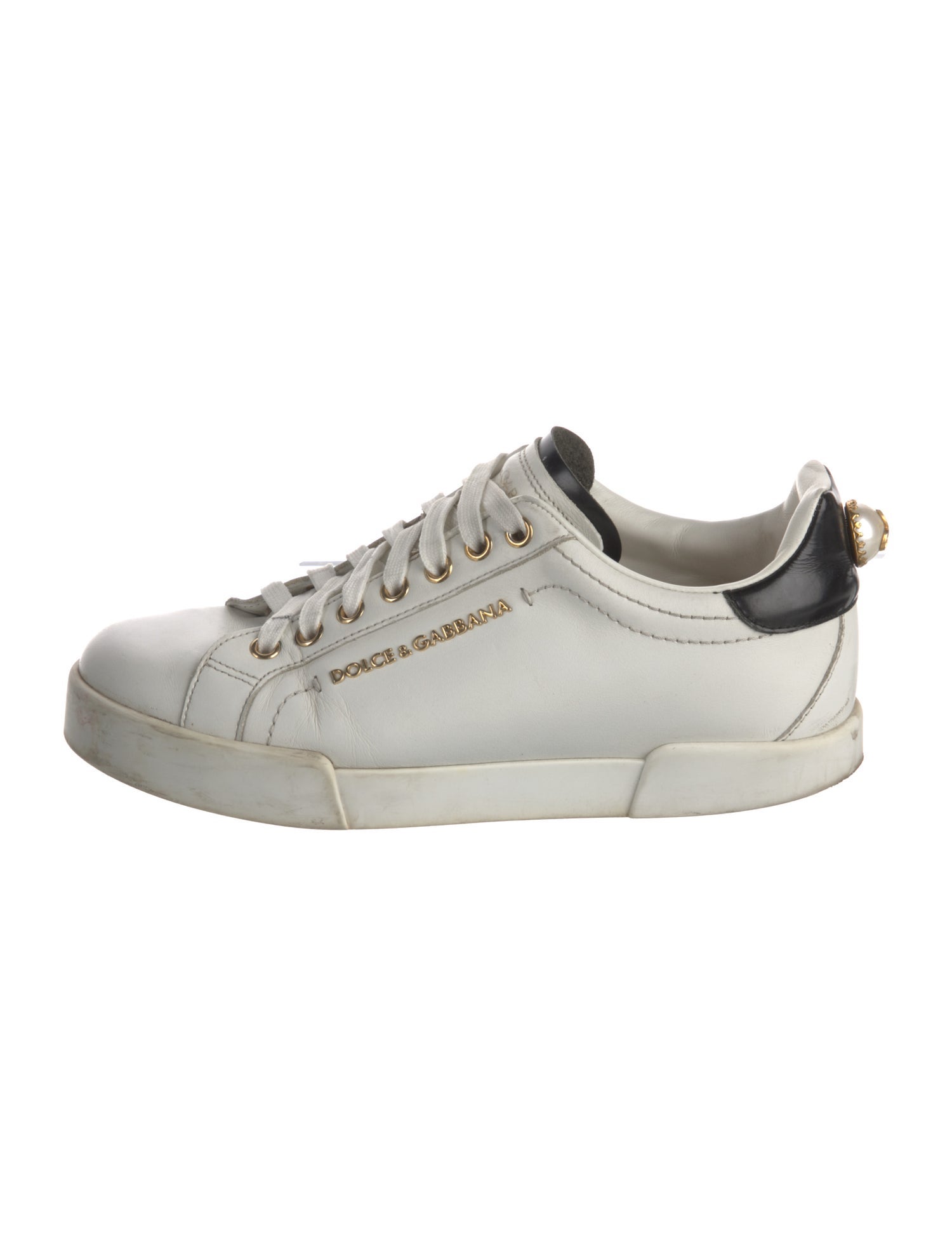 Dolce & Gabbana Leather Sneakers
