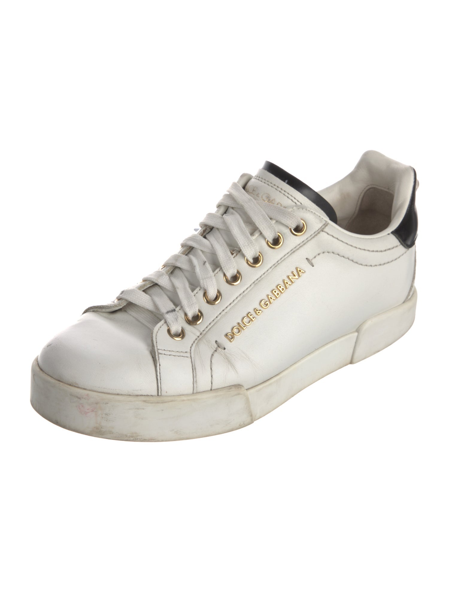 Dolce & Gabbana Leather Sneakers