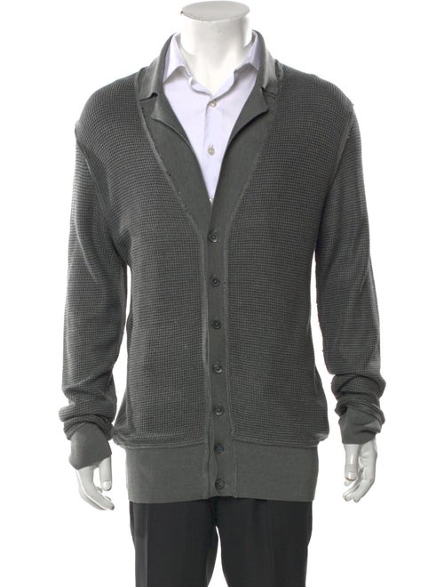 Dolce & Gabbana Silk V-Neck Polo Shirt